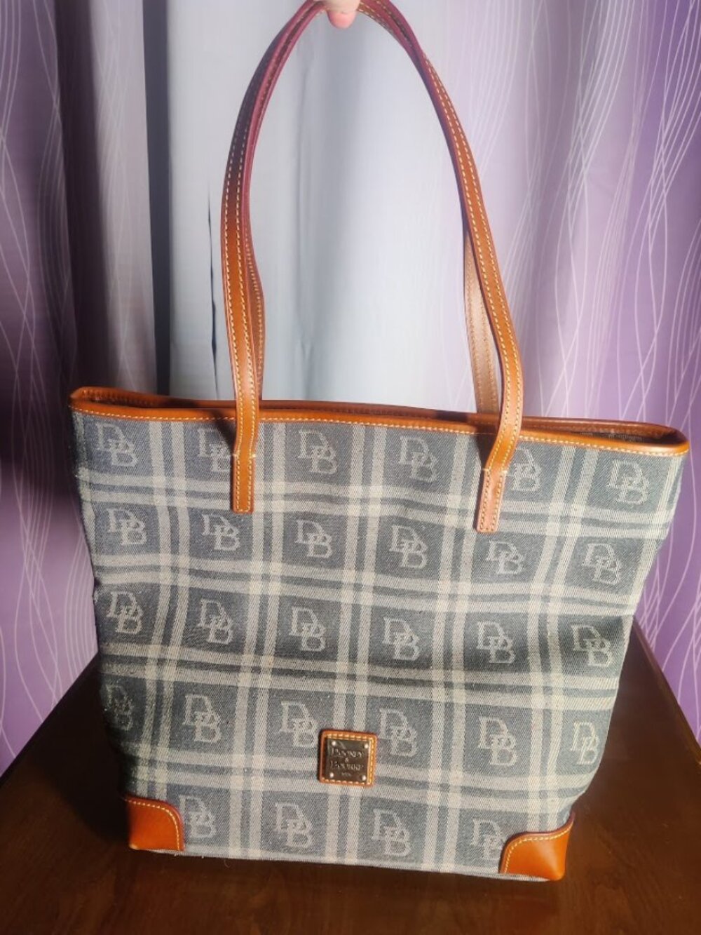 Dooney And Bourke Plaid Everyday Tote